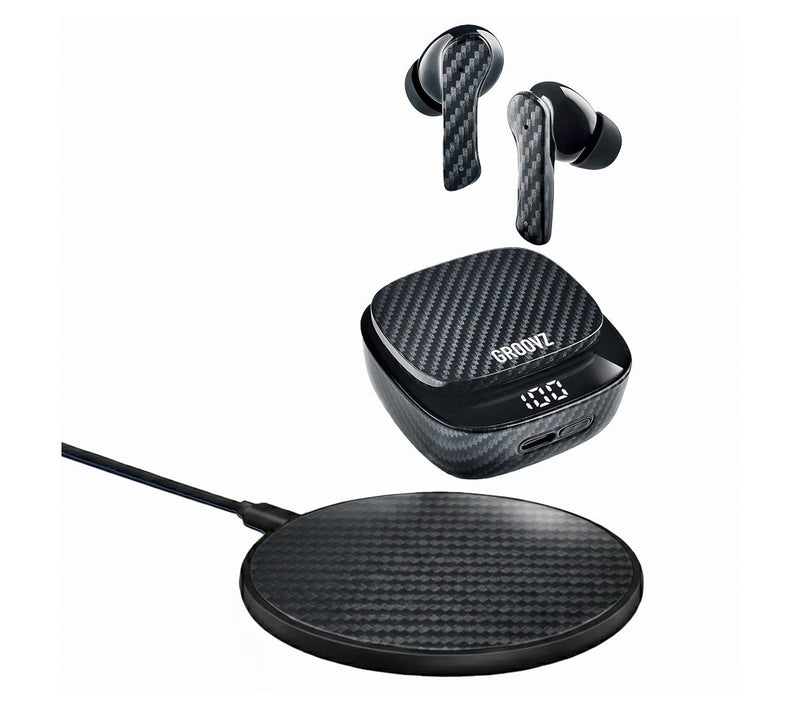 Groovz Plus True Wireless Earbuds with Charging Case & Charging Pad — View 24
