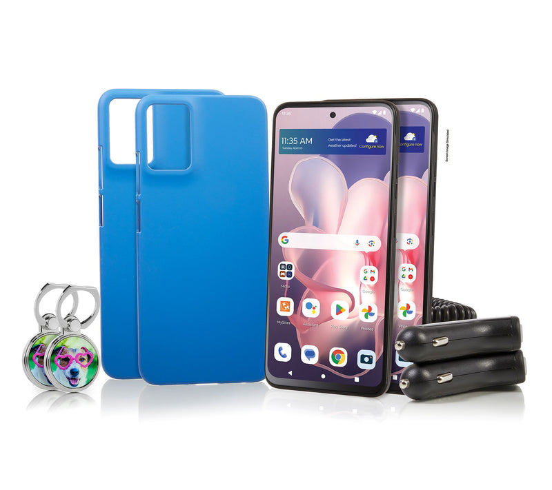 Moto G Power Tracfone 2-Pack w/1500 Minutes Texts & Data and Accessories — View 5