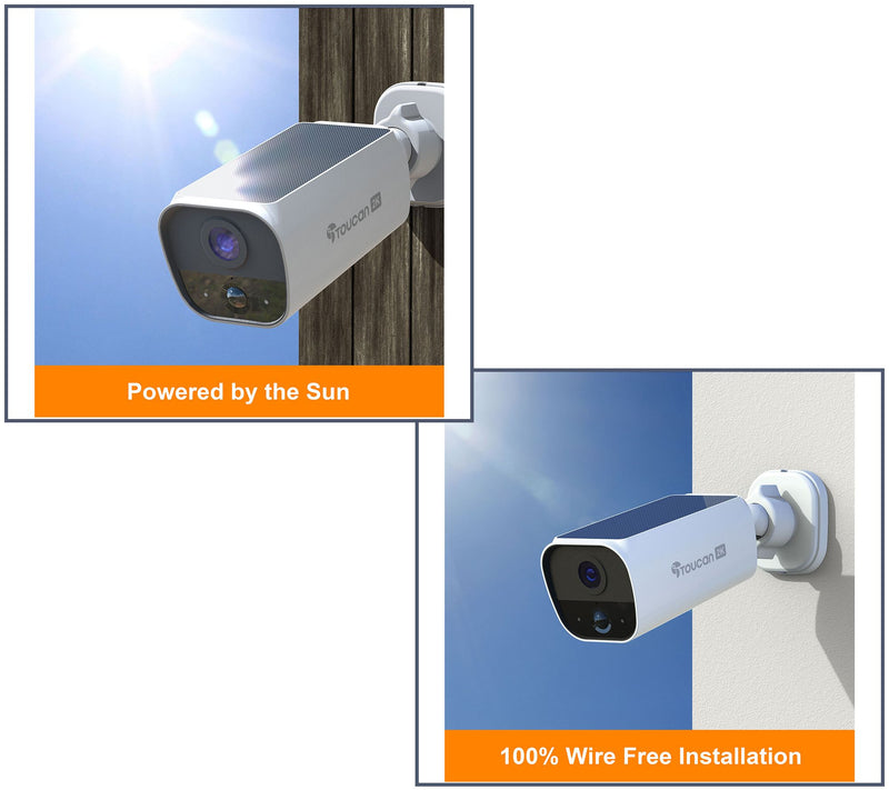 Toucan S5 Solar Wireless Security Camera with 2K Quad HD Video — View 7