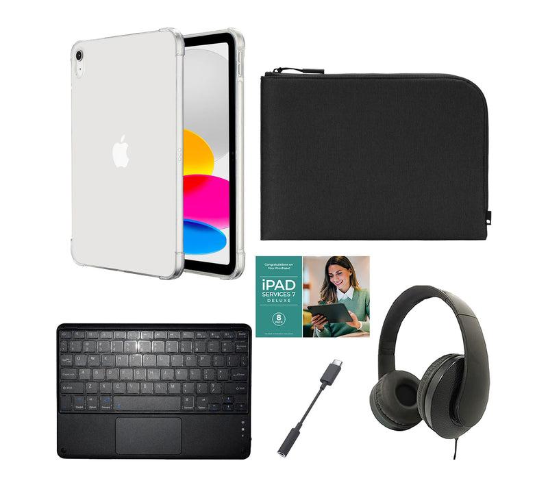 Apple iPad 11" 11th Gen 256GB w/ TPU Case, Keyboard & Accessories — View 5