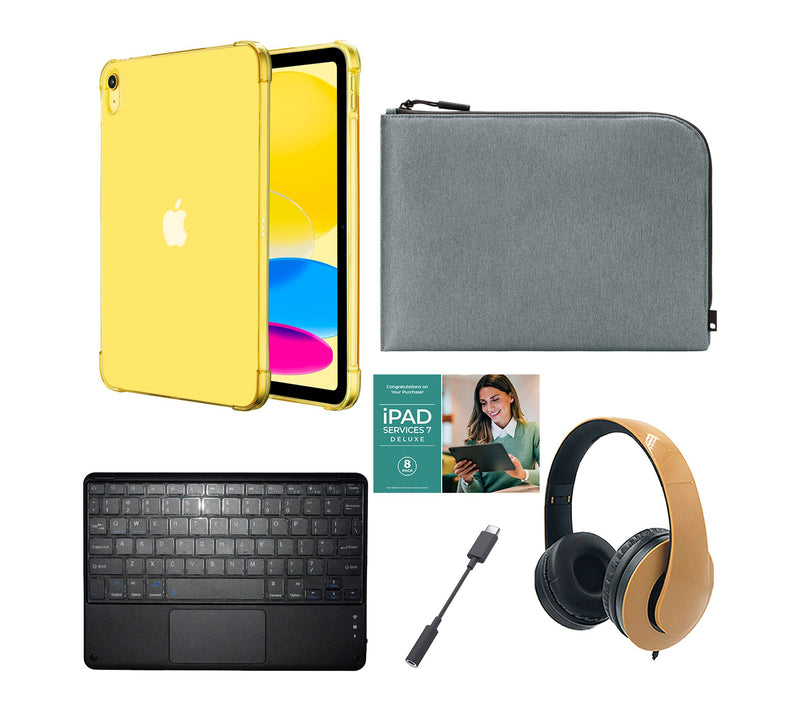 Apple iPad 11" 11th Gen 256GB w/ TPU Case, Keyboard & Accessories — View 7