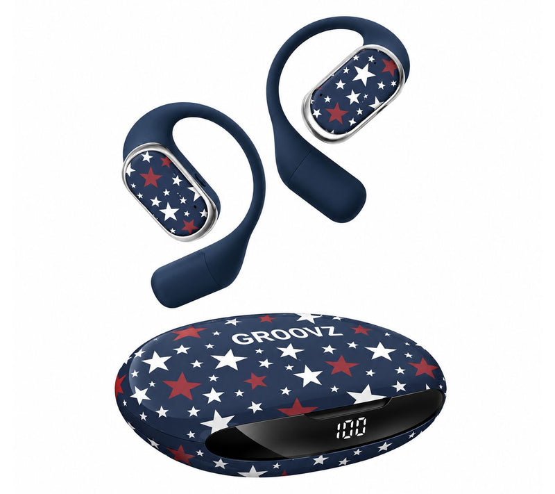 Groovz Plus Open Ear True Wireless Headphones with Charging Case — View 4