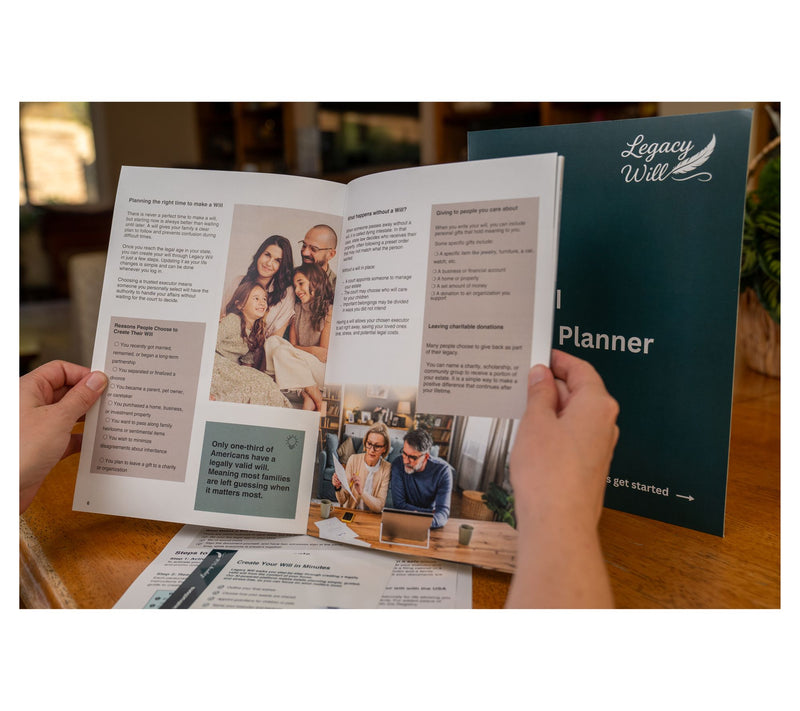 Legacy Will Personalized Will and Trust Creation Kit + Lifetime Edit — View 2