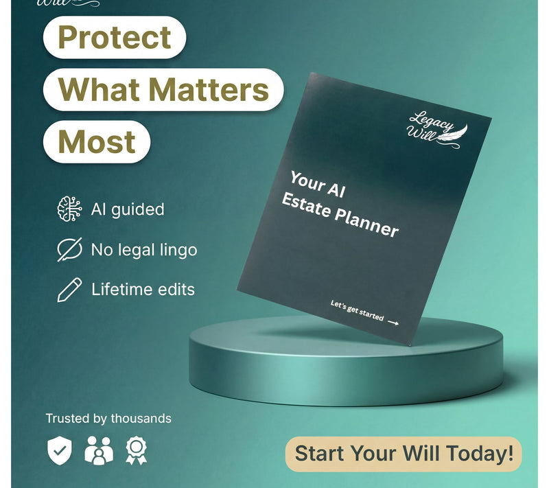 Legacy Will Personalized Will and Trust Creation Kit + Lifetime Edit — View 4