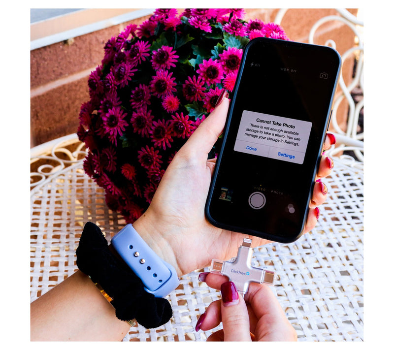 Clickfree Pro 128GB Photo & Video Storage w Photo Book & AI Editing — View 17