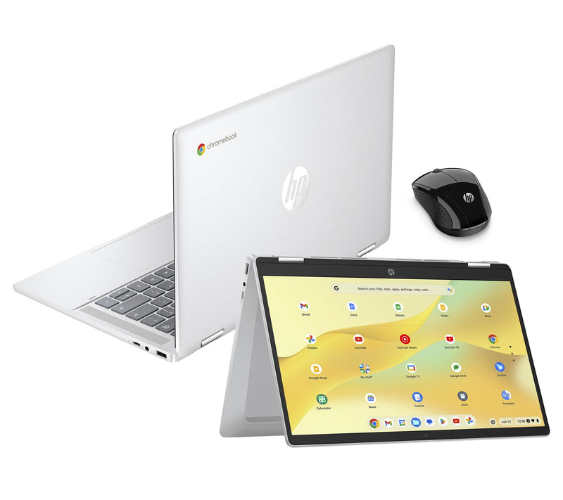 HP 14" Touch 2-in-1 Laptop Chromebook Intel 4GB RAM 128GB SSD — View 3