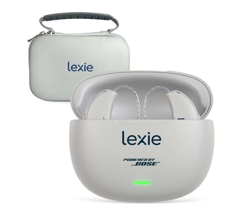 Lexie B3 OTC Hearing Aid with Powered by Bose Sound and Carry Case — Main view