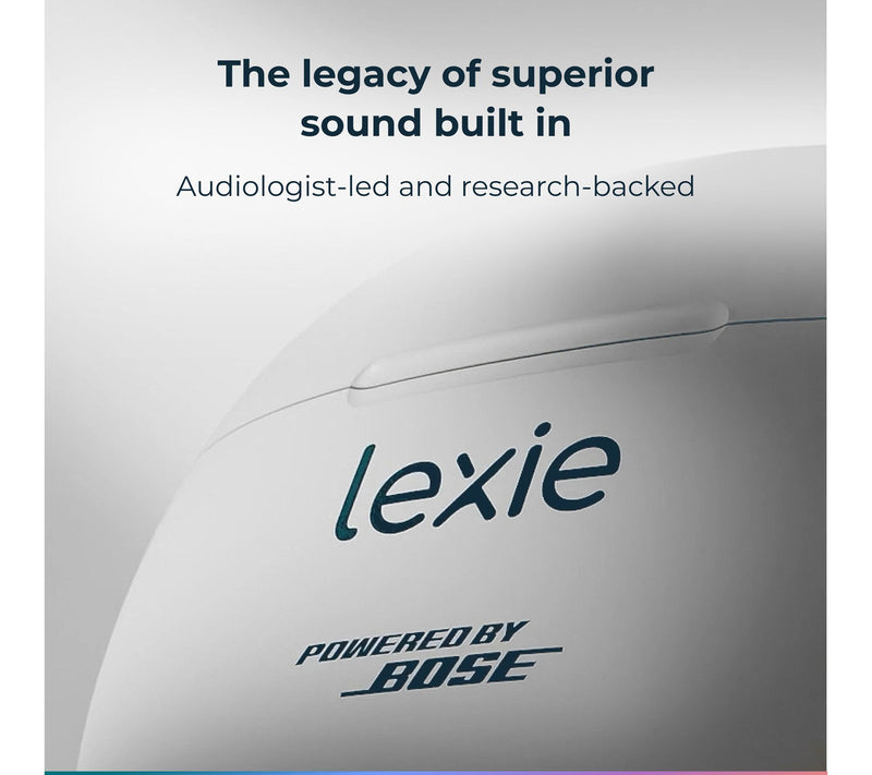 Lexie B3 OTC Hearing Aid with Powered by Bose Sound and Carry Case — View 2