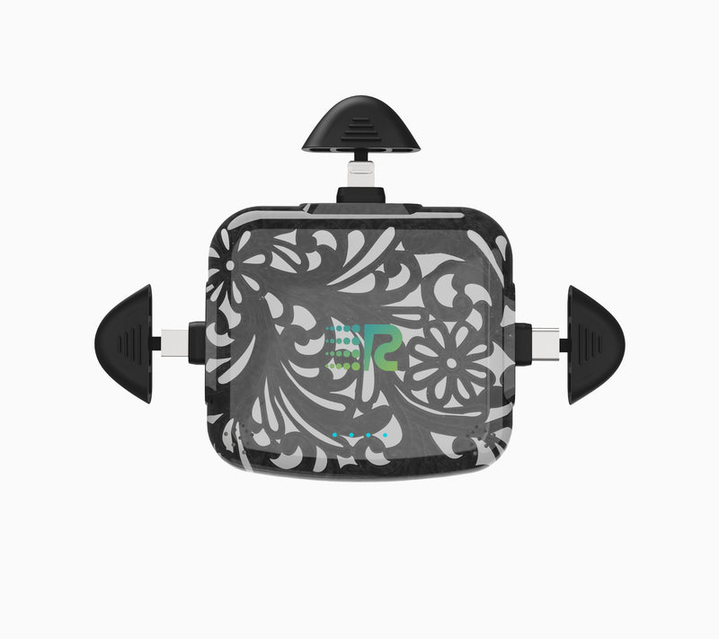 Dennis Basso x Rush Charge 3,300mAh 3-in-1 Power Bank — Main view