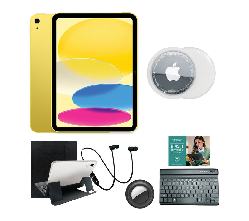 Apple iPad 11" A16 Wi-Fi 128GB with Keyboard, Airtag & Accs. — View 34