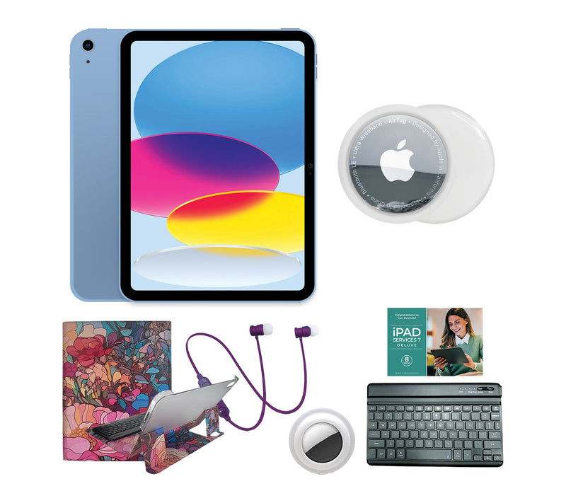 Apple iPad 11" A16 Wi-Fi 128GB with Keyboard, Airtag & Accs. — View 46