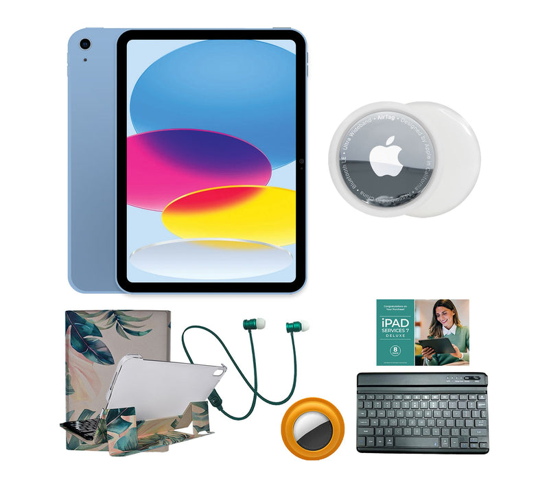 Apple iPad 11" A16 Wi-Fi 256GB with Keyboard, Airtag & Accs. — View 33