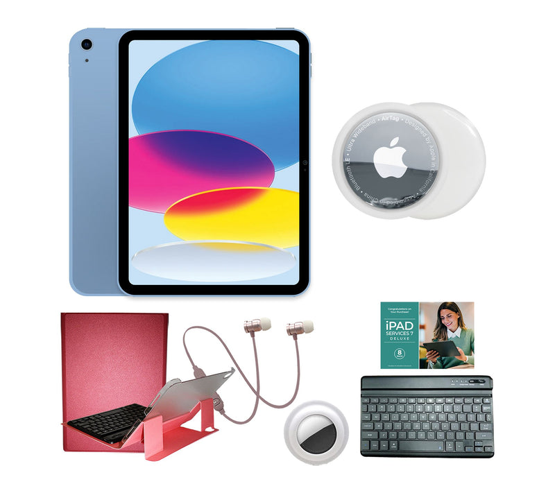 Apple iPad 11" A16 Wi-Fi 256GB with Keyboard, Airtag & Accs. — View 39