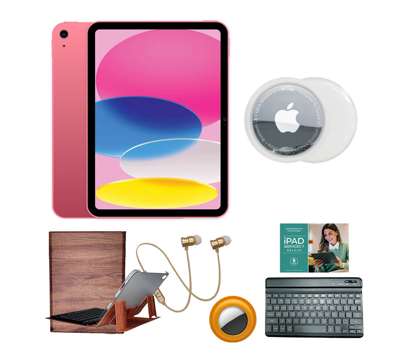 Apple iPad 11" A16 Wi-Fi 256GB with Keyboard, Airtag & Accs. — View 45