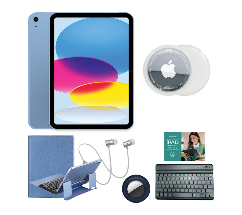 Apple iPad 11" A16 Wi-Fi 256GB with Keyboard, Airtag & Accs. — View 47