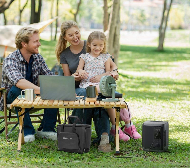 Ecoflow Delta 3 Air 960Wh Portable Power Station with Bag — View 2