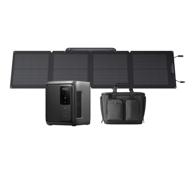 Ecoflow Delta 3 Air 960Wh Power Station w/ Bag & 110W Solar — Main view