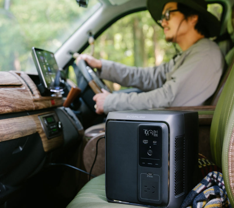 Ecoflow Delta 3 Air 960Wh Power Station w/ Bag & 110W Solar — View 7