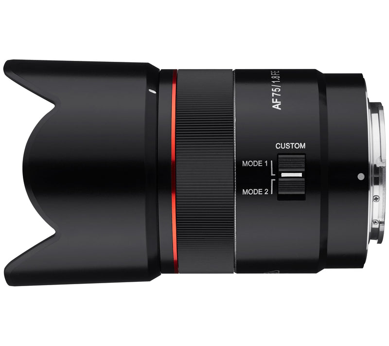 ROKINON AF 75mm F1.8 Lens for Sony E — View 3