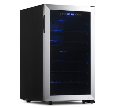 NewAir Freestanding 43-Bottle Dual Zone Compressor Wine Fridg