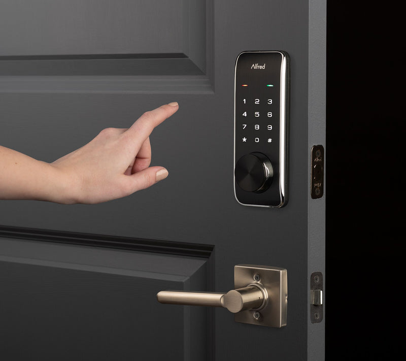 Alfred DB2-B Smart Door Lock Deadbolt Touch Keypad — View 7