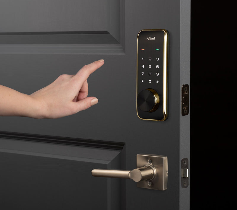 Alfred DB2-B Smart Door Lock Deadbolt Touch Keypad — View 6
