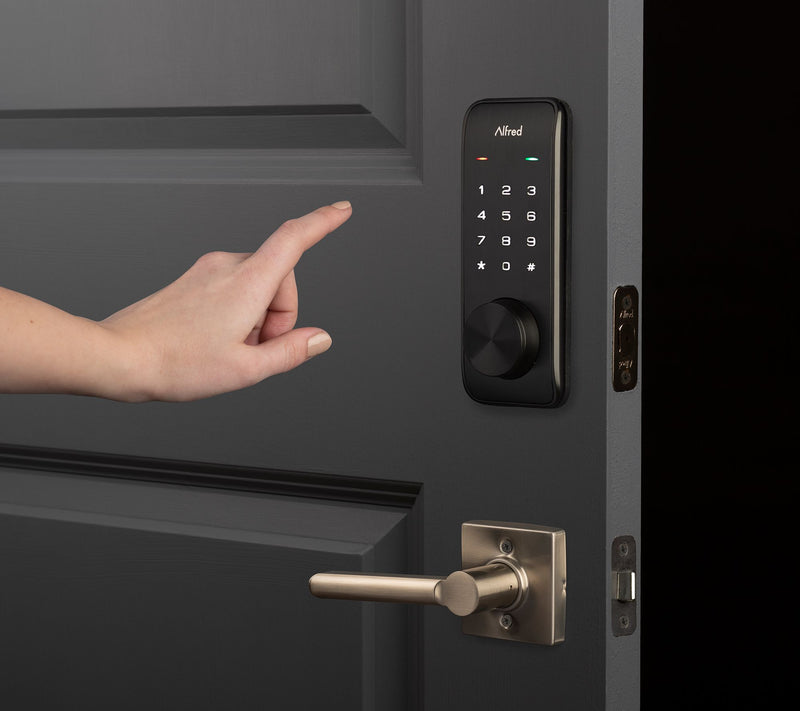 Alfred DB2-B Smart Door Lock Deadbolt Touch Keypad — View 5