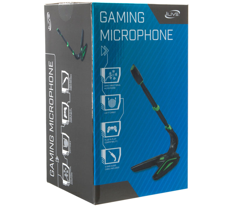 iLive Gaming-Style Wired Microphone — View 4