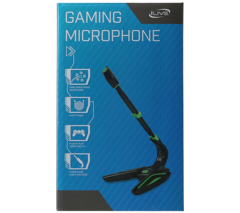 iLive Gaming-Style Wired Microphone — View 5