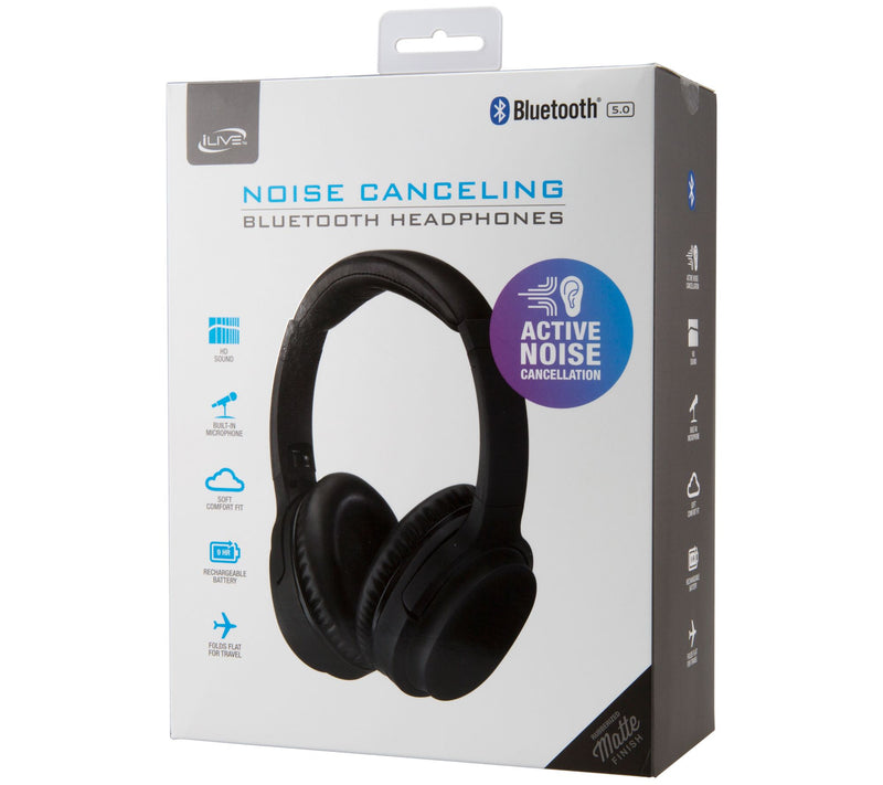 iLive IAHN40B ANC Bluetooth Headphones — View 12