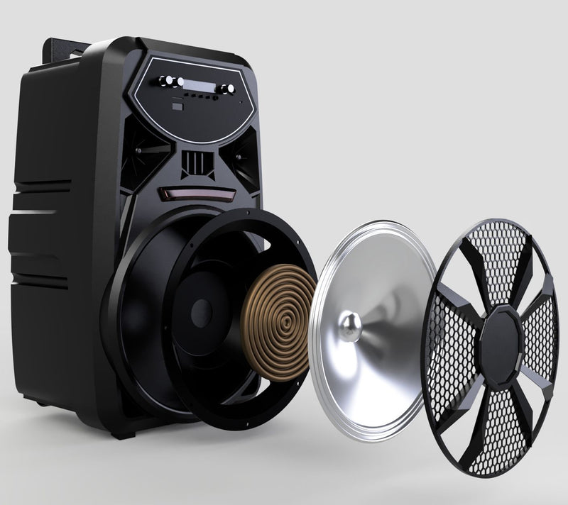 iLive ISB380B Wireless Tailgate Party Speaker — View 5
