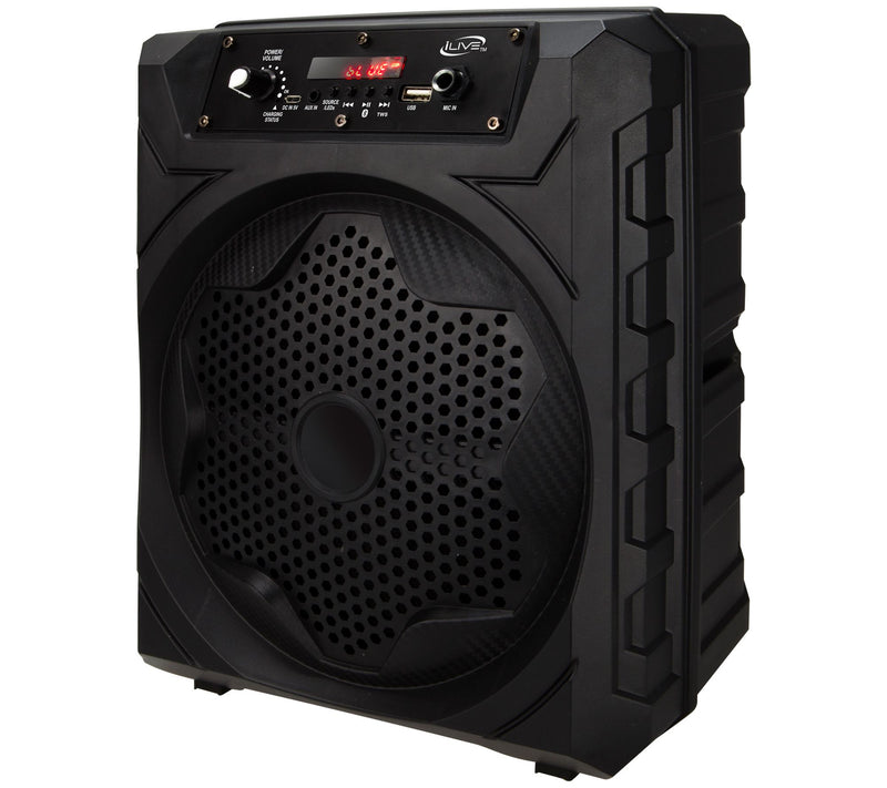 iLive ISB200B Wireless Bluetooth Party Speaker — View 3