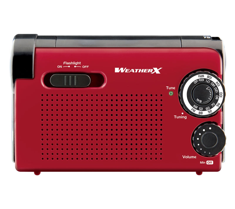 WeatherX WR182R Weatherband AM/FM Radio withFlashlight — View 5