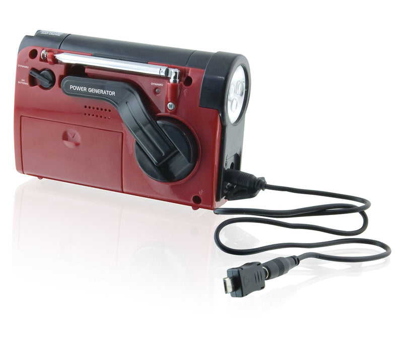 WeatherX WR182R Weatherband AM/FM Radio withFlashlight — View 2