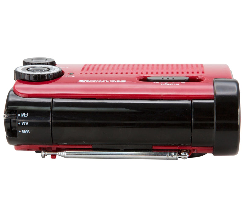 WeatherX WR182R Weatherband AM/FM Radio withFlashlight — View 8