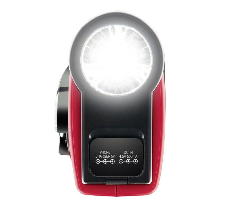 WeatherX WR182R Weatherband AM/FM Radio withFlashlight — View 4