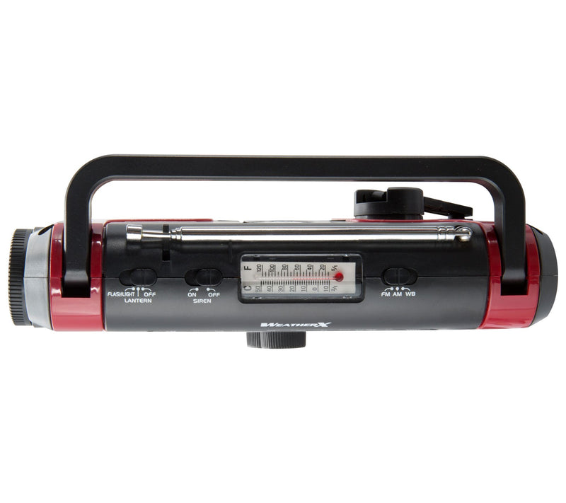 WeatherX WR383R Weatherband AM/FM Radio with Flshlight — View 4