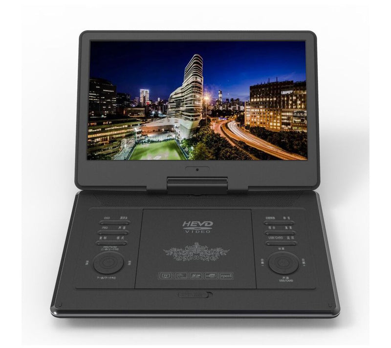 Impecca 15.6" Portable DVD Player w/ Flip Screen — View 3