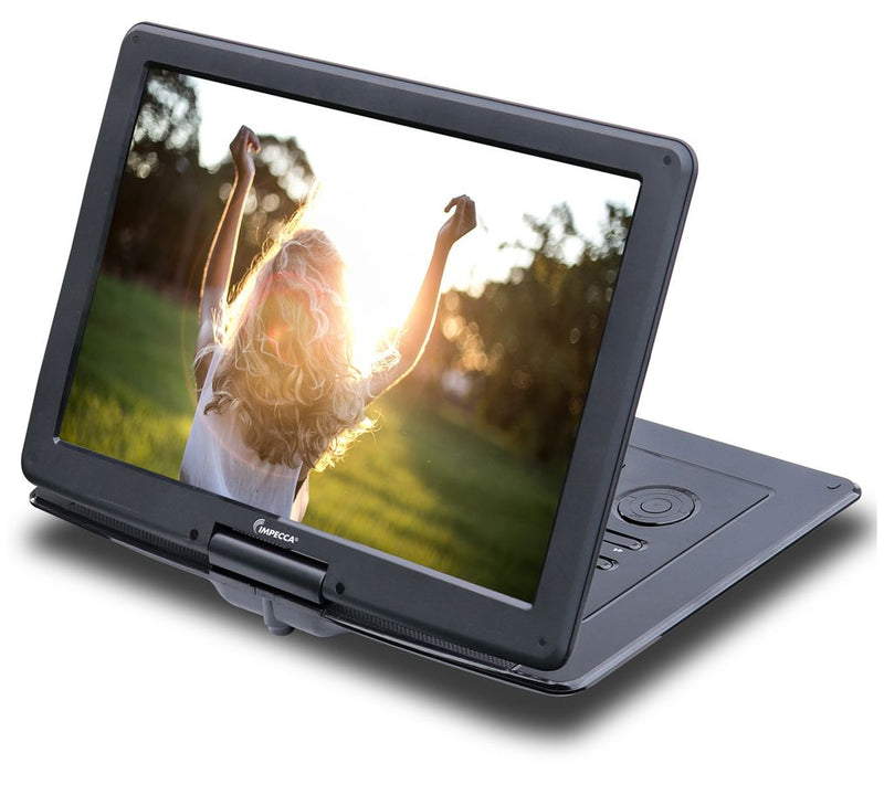 Impecca 15.6" Portable DVD Player w/ Flip Screen — View 6