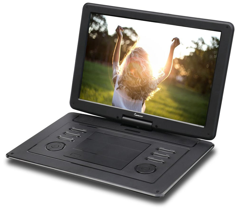 Impecca 15.6" Portable DVD Player w/ Flip Screen — View 4