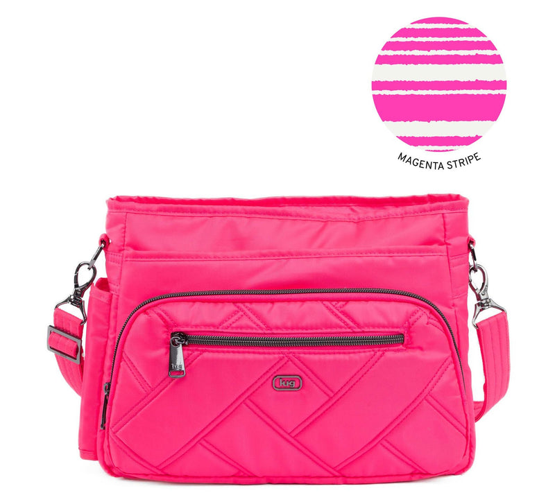 Lug Medium Crossbody with RFID - Shimmy SE — View 3