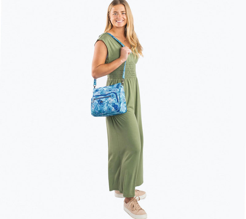 Lug Medium Crossbody with RFID - Shimmy SE — View 82