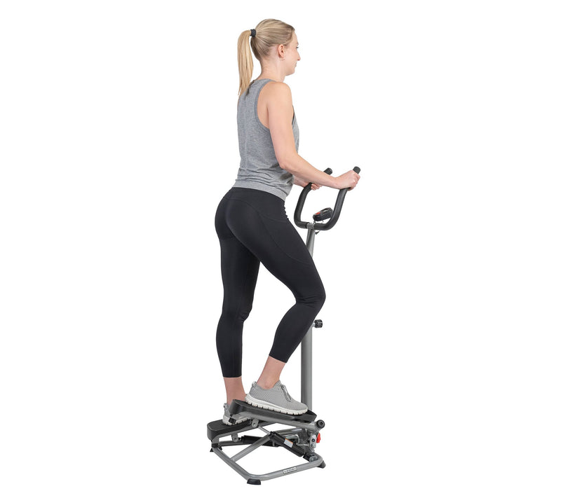 Sunny Health Fitness Stair Stepper w/ Handlebar- SF-S020027 — View 9