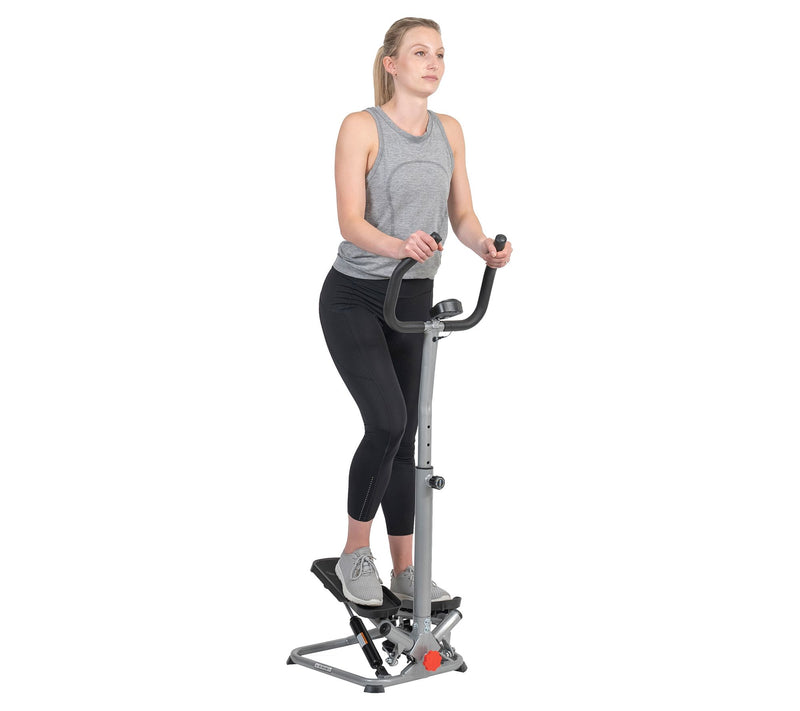 Sunny Health Fitness Stair Stepper w/ Handlebar- SF-S020027 — View 7