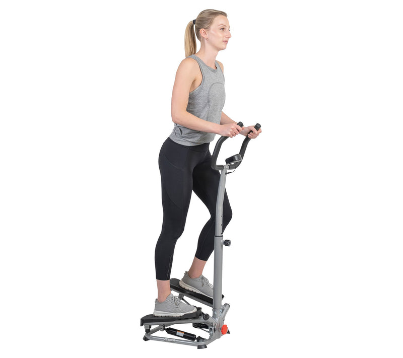 Sunny Health Fitness Stair Stepper w/ Handlebar- SF-S020027 — View 8