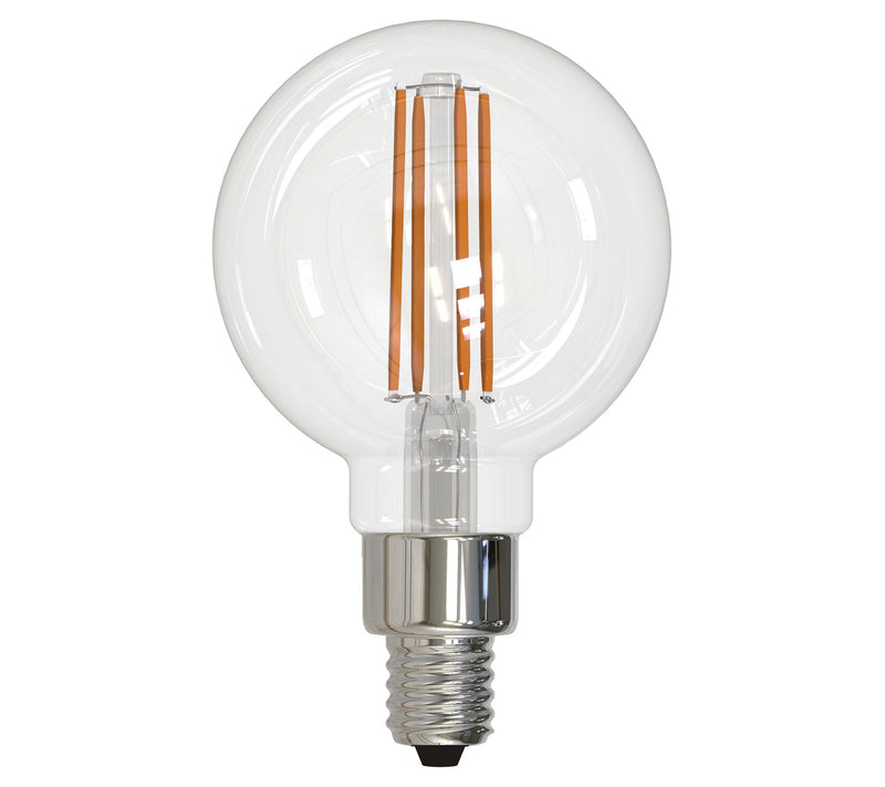 Bulbrite 2.5W Warm White G16 LED Chandelier Light Bulbs 4PK — View 4