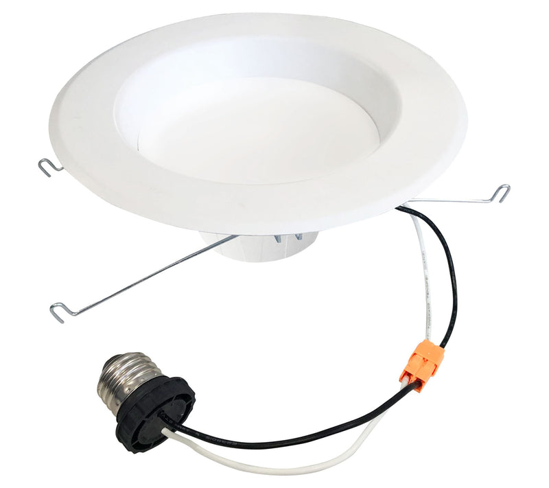 Bulbrite 5/6" Cool White Round LED Recessed Dowlight, 4PK — View 4