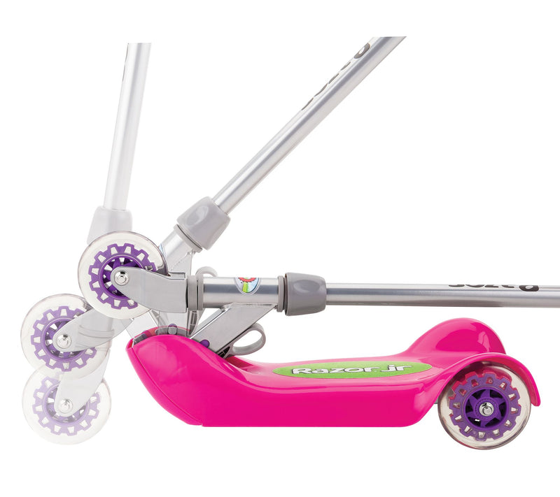 Razor Junior Folding Kiddie Kick Pink Scooter — View 3