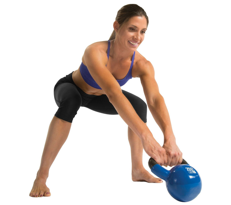 GoFit Kettelbell & Hardstyle Training DVD (20 lbs/Blue) — View 5