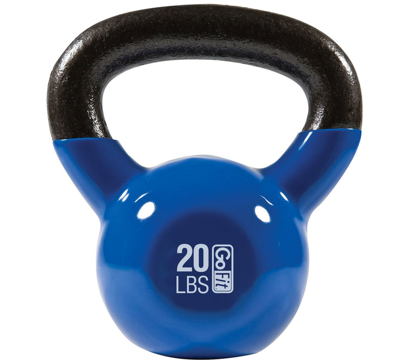 GoFit Kettelbell & Hardstyle Training DVD (20 lbs/Blue) — View 2